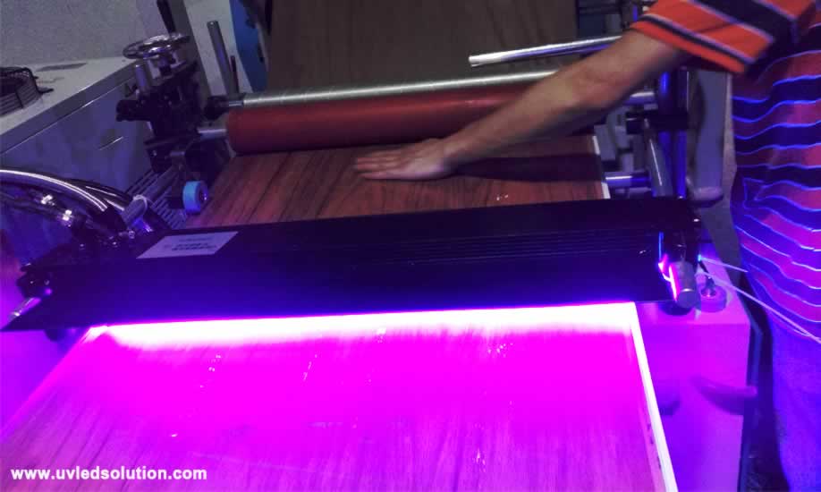 LED UV Dryer in Solid Wood Furniture Coating